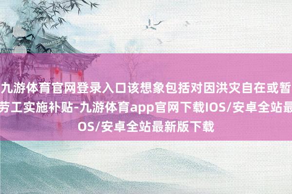 九游体育官网登录入口该想象包括对因洪灾自在或暂时自在的劳工实施补贴-九游体育app官网下载IOS/安卓全站最新版下载